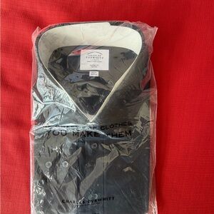 Charles Tyrwhitt Men's Black Dress Shirt